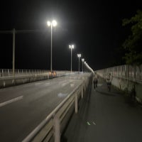 Photo taken at Shonan-ohashi Bridge by Murakawa Y. on 7/22/2023