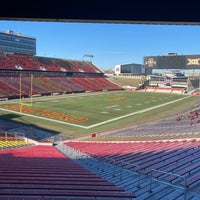 Photo taken at Jack Trice Stadium by Jim R. on 11/22/2022