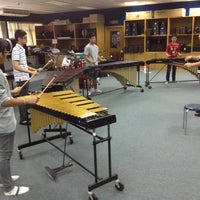Photo taken at SG Marching Band Room by Danut T. on 3/5/2013