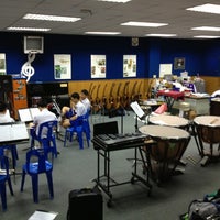 Photo taken at SG Marching Band Room by Danut T. on 1/21/2013