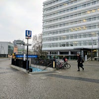 Photo taken at U Ernst-Reuter-Platz by Andreas E. on 1/20/2017