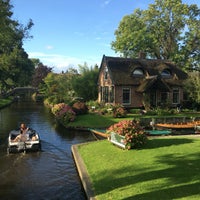 Photo taken at Giethoorn by Walaa on 8/22/2016