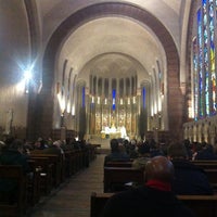 Photo taken at Église Sainte-Odile by Philippe G. on 1/5/2014