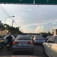 Photo taken at Pradit Manutham Intersection by Sorn P. on 11/19/2015