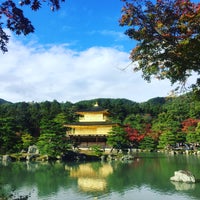 Photo taken at Kinkaku-ji Temple by Eiko S. on 11/10/2015