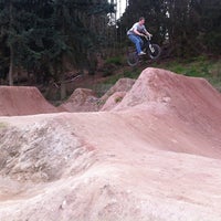 Photo taken at Woodland Park Dirt Bike Course by 0_sentinel_0 ☆. on 4/4/2013