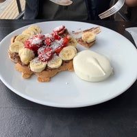 Photo taken at Ab&#39;bas Waffle by Feride on 3/20/2019