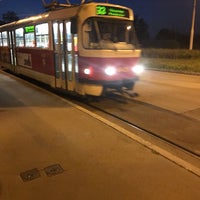 Photo taken at Ládví (tram, bus) by Tomas M. on 5/26/2019