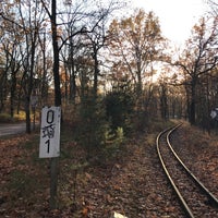 Photo taken at Bf. Badesee Parkeisenbahn by Tomas M. on 11/15/2018