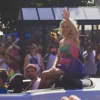 Photo taken at Indy Pride by Eric M. on 6/13/2015