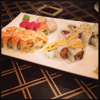 Photo taken at Akashi Japanese Grill &amp;amp; Sushi Bar by Ashley B. on 11/22/2013