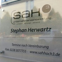 Foto tomada en SAH³ Unternehmensentwicklung . Stephan Herwartz  por Stephan H. el 2/26/2013