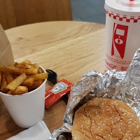 Photo taken at Five Guys by Suzie O. on 5/3/2018