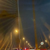 Photo taken at Rama IX Bridge by Night C. on 1/23/2024