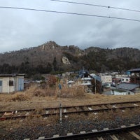 Photo taken at Yamadera Station by もり M. on 1/3/2024