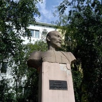 Photo taken at Памятник Феликсу Дзержинскому by Alex E. on 6/11/2014