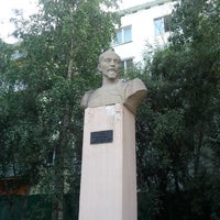 Photo taken at Памятник Феликсу Дзержинскому by Alex E. on 8/17/2014