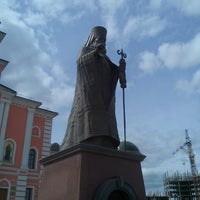 Photo taken at Памятник святителю Иннокентию by Alex E. on 5/24/2014