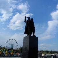 Photo taken at Памятник комсомольцам by Alex E. on 5/17/2014