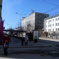 Photo taken at проспект ленина 11 by Alex E. on 4/28/2014