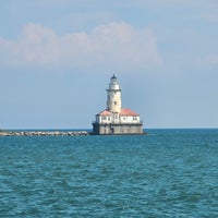 Photo taken at Chicago Harbor Lighthouse by Ami H. on 9/6/2023