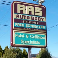 Photo taken at Ras Auto Body Inc by Ami H. on 3/18/2016