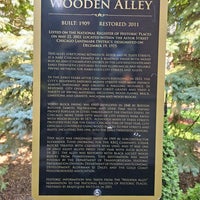 Photo taken at Wooden Alley (1909, rest. 2011) by Ami H. on 9/9/2023