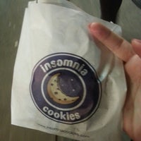 Photo taken at Insomnia Cookies by laine.lwk on 12/13/2014