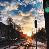 Photo taken at Остановка «улица Глеба Успенского» by Lana B. on 12/29/2014