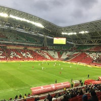 Photo taken at Kazan Arena by Олег П. on 10/30/2021