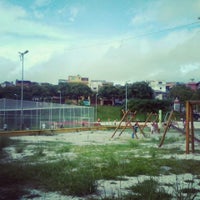 Photo taken at Quadra do Botafogo by Nathália N. on 3/22/2014