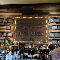 Photo taken at Five Vines Wine Bar by Runar P. on 7/6/2019