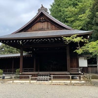 Photo taken at 靖国神社 能楽堂 by Funky K. on 8/22/2022