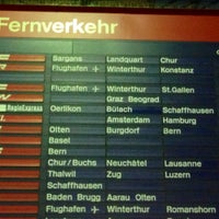 Photo taken at Zurich Main Station by Nicolas B. on 5/2/2013