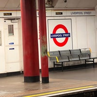 Photo taken at Liverpool Street London Underground Station by Acki on 1/2/2024