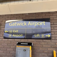 Photo taken at Gatwick Airport Railway Station (GTW) by Acki on 1/2/2024