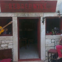 Photo taken at Red Red Wine bar Hvar by Red Red Wine Bar H. on 8/6/2014