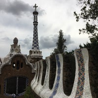 Photo taken at Park Güell by Mario L. on 9/20/2016