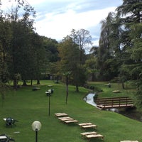 Photo taken at Parco Termale Villa dei Cedri by Barbara S. on 10/4/2020