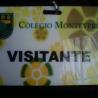 Photo taken at Colegio Monteverde by Rodrigo S. on 9/20/2012
