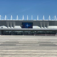 Photo taken at Rostov Arena by Кристина В. on 4/30/2018