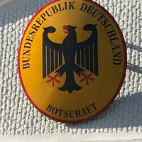 Photo taken at German Embassy - Skopje by Muhammet Ö. on 10/19/2017