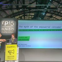 Photo taken at Stage 8 | re:publica by Andreas on 5/7/2015