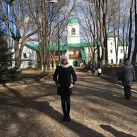 Photo taken at Мирожский монастырь by Elena Z. on 3/26/2019