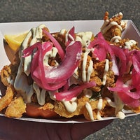 Photo taken at South End Food Trucks by Timothy B. on 8/5/2018