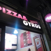 Photo taken at Pizza-Gyros Pigy by Terezka P. on 4/2/2014