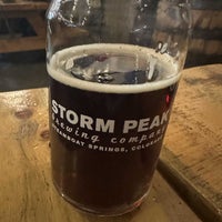Photo taken at Storm Peak Brewing Company by Patrick M. on 2/19/2023