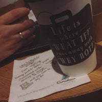Photo taken at Caribou Coffee by Sibel V. on 10/26/2017