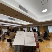 Photo taken at グリーンカレッジホール (板橋区立シニア学習プラザ) by POMO Q. on 1/10/2022