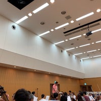 Photo taken at 江東区総合区民センター by POMO Q. on 5/26/2019